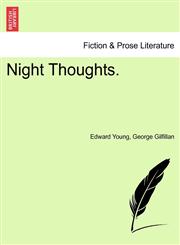 Night Thoughts.,1241089825,9781241089825