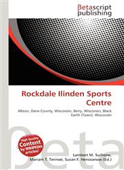 Rockdale Ilinden Sports Centre,6136417855,9786136417851