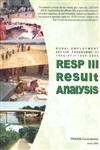 Rural Employment Sector Programme (RESP) III 1996/97 - 1999/2000 Result Analysis