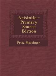 Aristotle - Primary Source Edition,1294384147,9781294384144