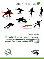 Don McLean (Ice Hockey),6201191852,9786201191853