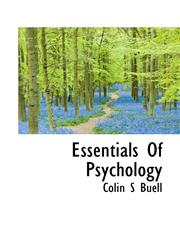 Essentials Of Psychology,1117148580,9781117148588
