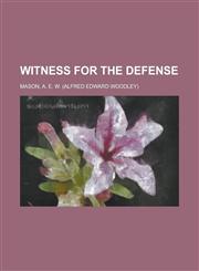 Witness for the Defense,1153733854,9781153733854