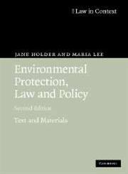 Environmental Protection, Law and Policy Text and Materials 2nd Edition,0521690269,9780521690263