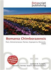 Bomarea Chimborazensis,613485266X,9786134852661