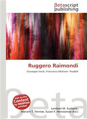 Ruggero Raimondi,6131288852,9786131288852