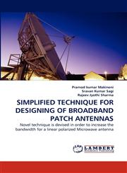 Simplified Technique for Designing of Broadband Patch Antennas,3838395824,9783838395821