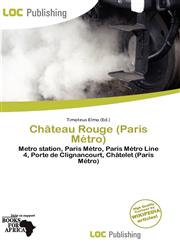 Château Rouge (Paris Métro),6200254028,9786200254023