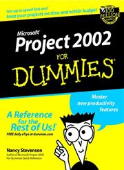 Microsoft Project 2002 for Dummies,0764516280,9780764516283