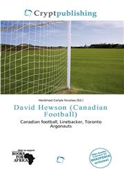 David Hewson (Canadian Football),6139939895,9786139939893