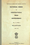 National Index of Agricultural Field Experiments - Vol. 12 Part 2 Rajasthan 1954-49 Vol. 12 Parts. 2
