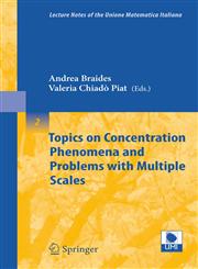 Topics on Concentration Phenomena and Problems with Multiple Scales,354036241X,9783540362418