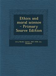 Ethics and Moral Science,1287680690,9781287680697