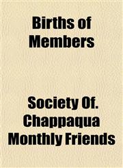 Births of Members,1153303213,9781153303217
