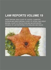 Law Reports Volume 19,1231576820,9781231576823
