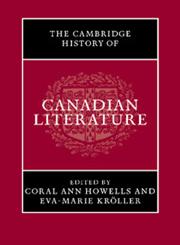 The Cambridge History of Canadian Literature,1107646197,9781107646193