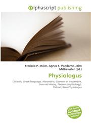 Physiologus,6134231622,9786134231626