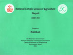 National Sample Census of Agriculture, Nepal, 2001/02 : District - Kalikot