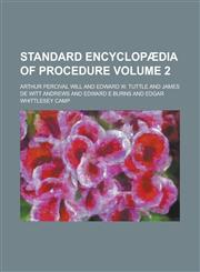 Standard Encyclopaedia of Procedure Volume 2,1234240432,9781234240431