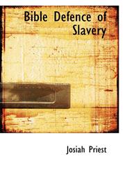 Bible Defence of Slavery,1115613359,9781115613354