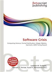 Software Crisis,6133080000,9786133080003