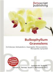 Bulbophyllum Graveolens,6136209373,9786136209371
