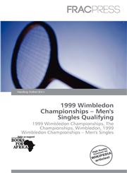 1999 Wimbledon Championships - Men's Singles Qualifying,6138465229,9786138465225