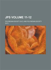 JPS Volume 11-12,1153860287,9781153860284