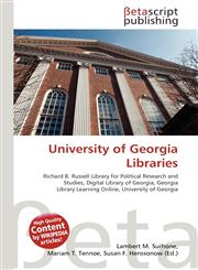 University  of  Georgia  Libraries,613525104X,9786135251043