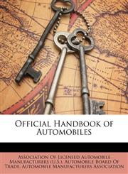 Official Handbook of Automobiles,1148606459,9781148606453