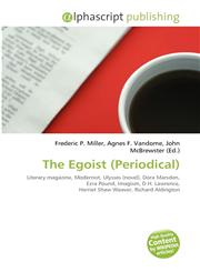 The Egoist (Periodical),6134231339,9786134231336