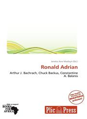 Ronald Adrian,6139299640,9786139299645