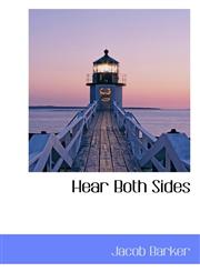 Hear Both Sides,1115578286,9781115578288