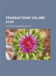 Transactions Volume 23-24,1231180781,9781231180785