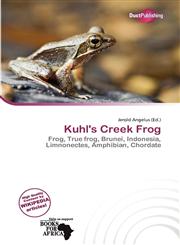Kuhl's Creek Frog,6139792223,9786139792221