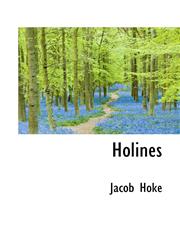 Holines,1117588084,9781117588087