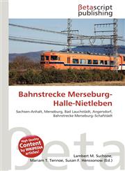 Bahnstrecke Merseburg-Halle-Nietleben,6135090593,9786135090598