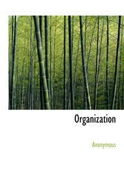 Organization,1116077396,9781116077391