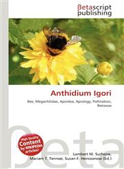 Anthidium Igori,6136106191,9786136106199