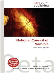 National Council of Namibia,6136002094,9786136002095