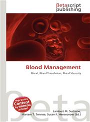Blood Management,613307177X,9786133071773
