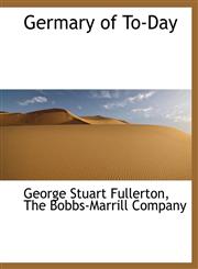 Germary of To-Day,1140407384,9781140407386