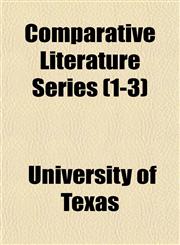 Comparative Literature Series (1-3),1151992674,9781151992673