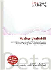 Walter Underhill,6132366490,9786132366498