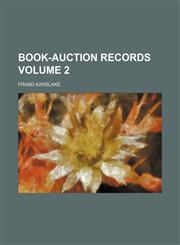 Book-auction records Volume 2,1236486501,9781236486509