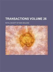 Transactions Volume 26,1153565900,9781153565905