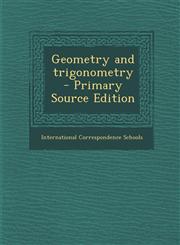 Geometry and trigonometry  - Primary Source Edition,1293414549,9781293414545