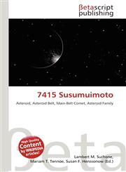 7415 Susumuimoto,6137596028,9786137596029