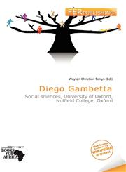 Diego Gambetta,6135797697,9786135797695