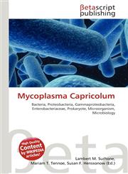 Mycoplasma Capricolum,6137651096,9786137651094